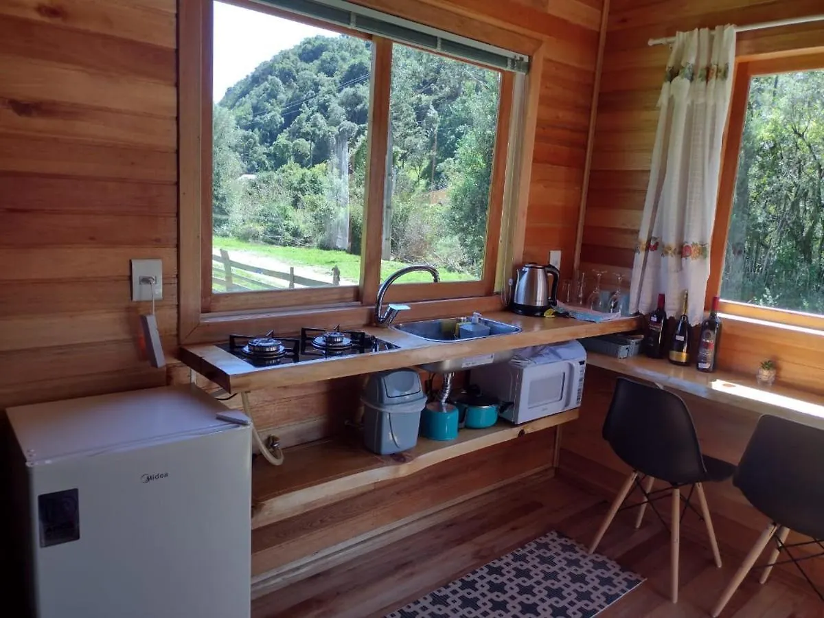 Cabanas Quatro Irmaos - No De Pinho Urubici Dağ evi
